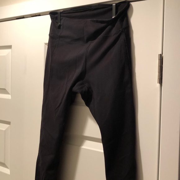lululemon athletica Pants - Lululemon black leggings with mesh detail